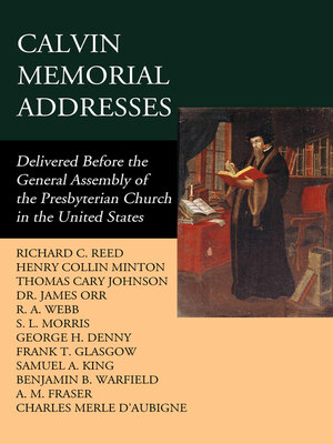 cover image of Calvin Memorial Addresses